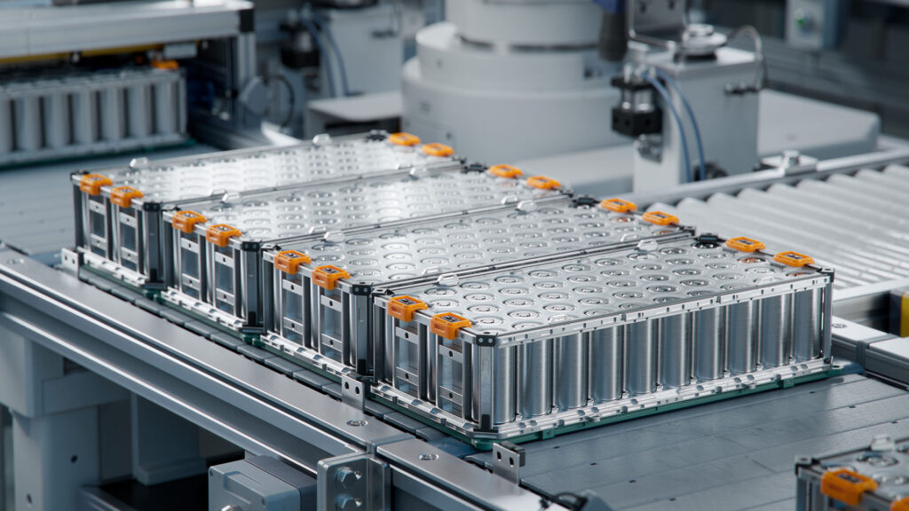Cases of batteries
