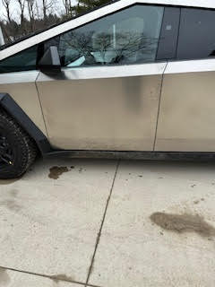 Side door of the Tesla Cybertruck