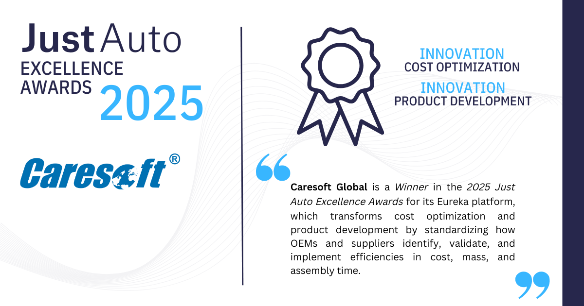 Caresoft Global Recognized with Dual Innovation Wins at the Just Auto Excellence Awards 2025
