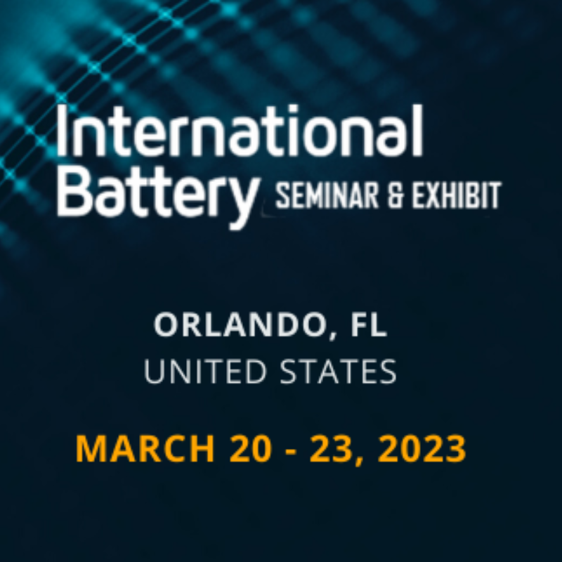 International Battery Seminar 2023 - Caresoft Global