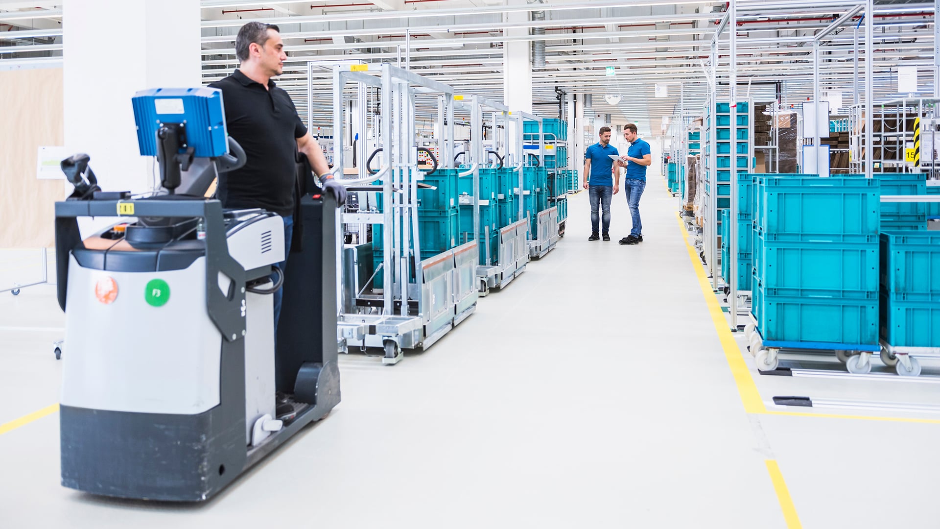 Transforming in-plant logistics
