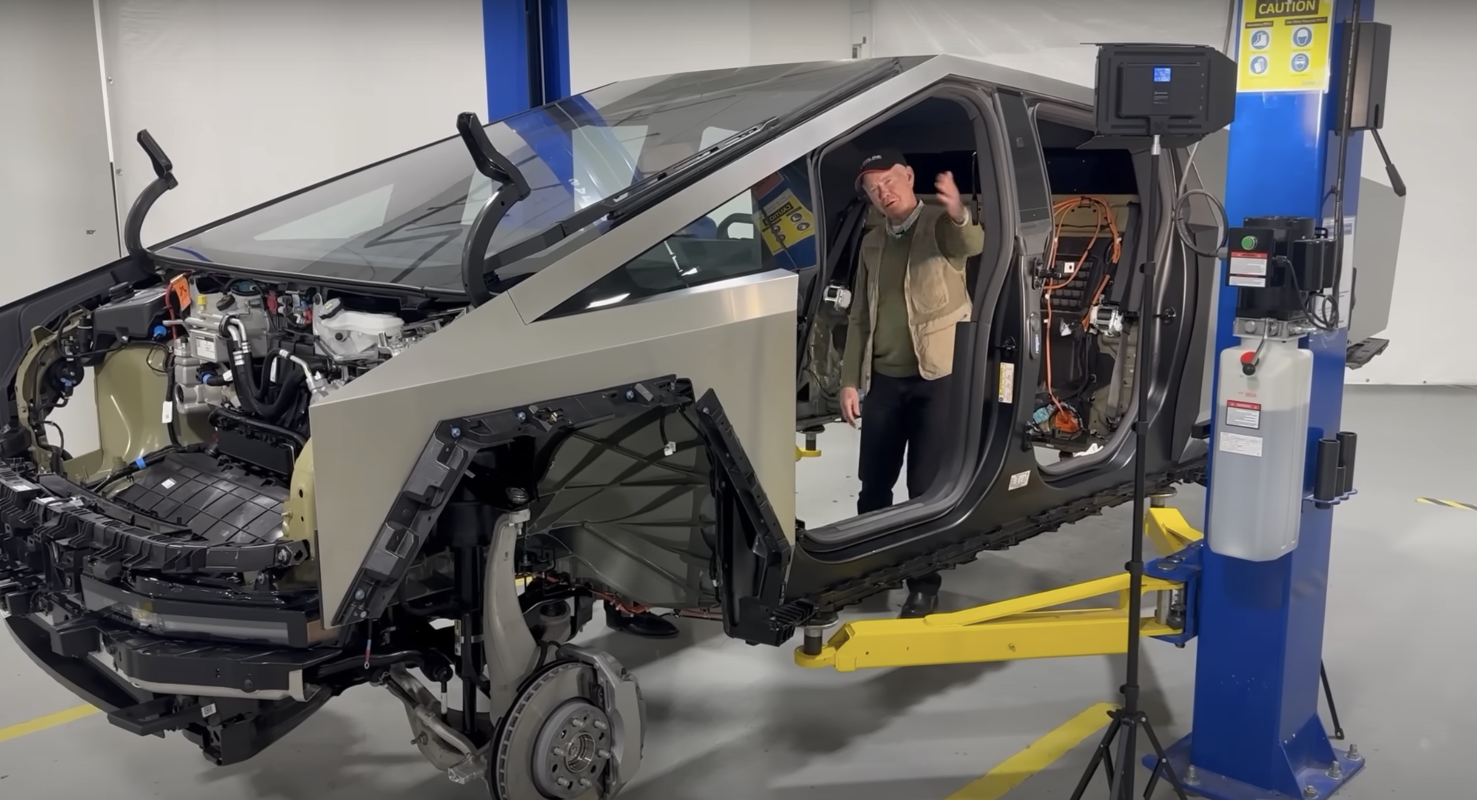 World’s First Tesla Cybertruck Teardown