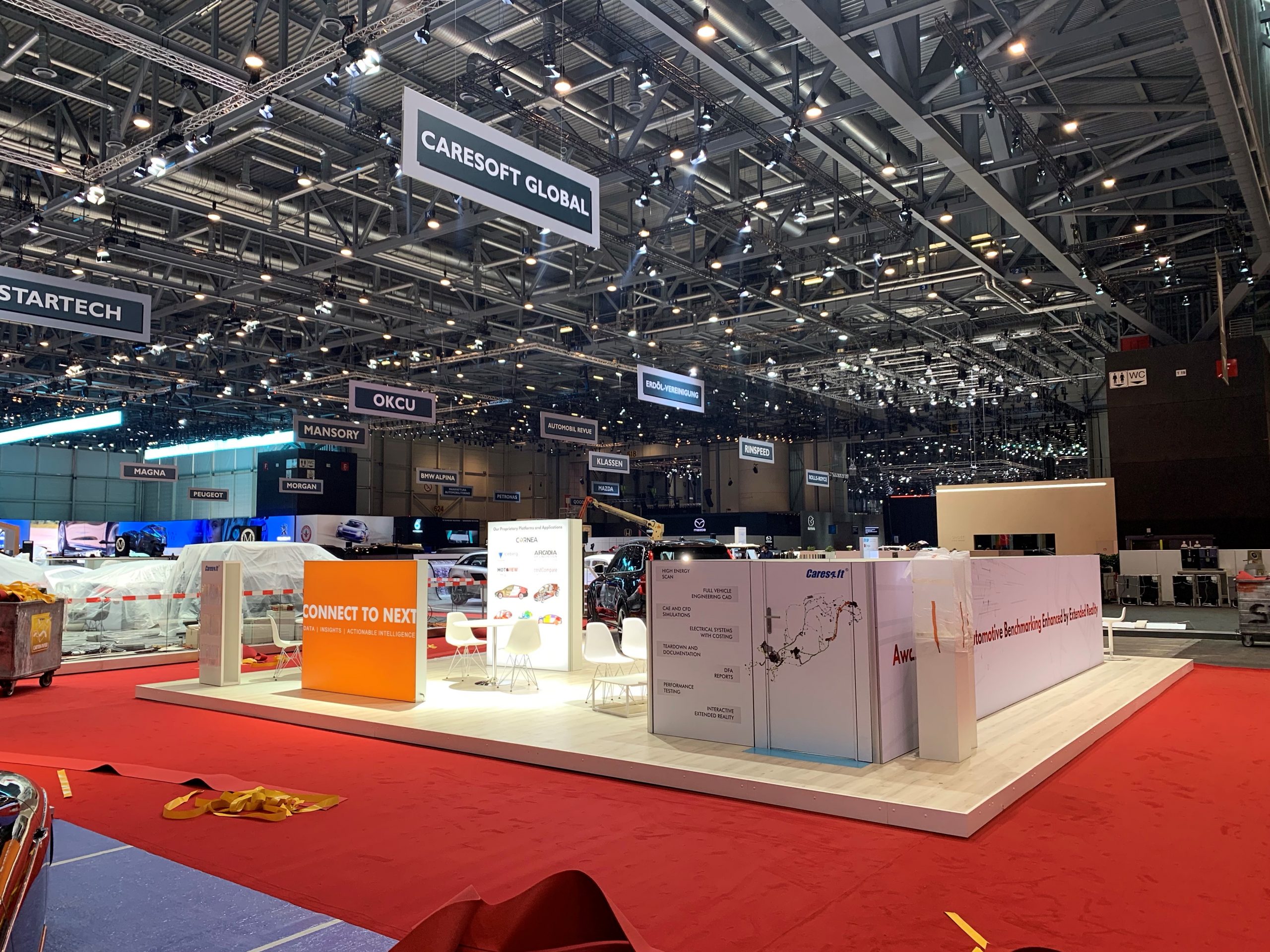 Geneva International Motor Show booth