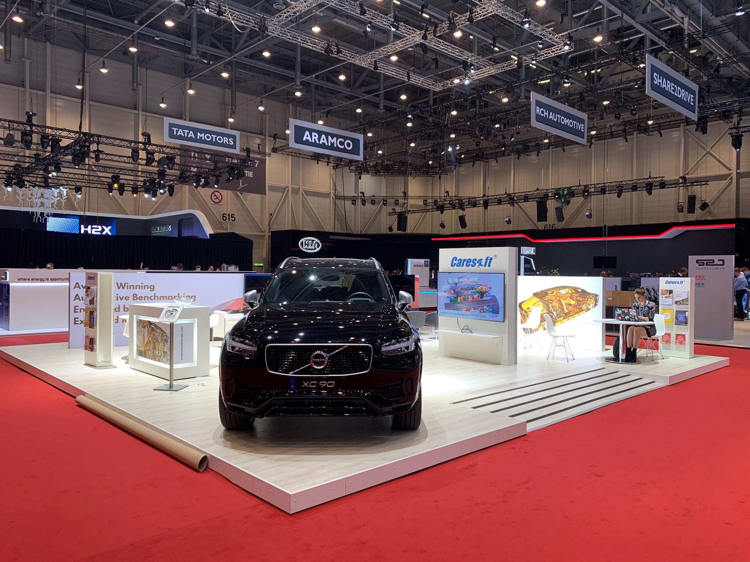 Geneva International Motor Show car booth
