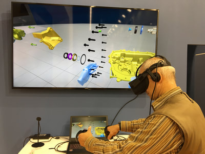 The 67th International Motor Show (IAA) VR demonstration