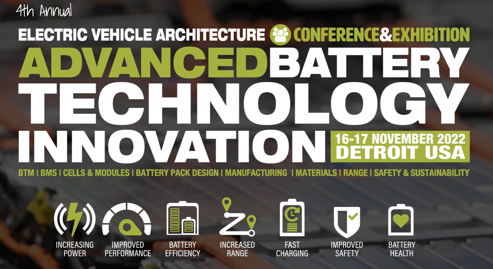 Advanced Battery Technology Innovation USA Summit, 2022