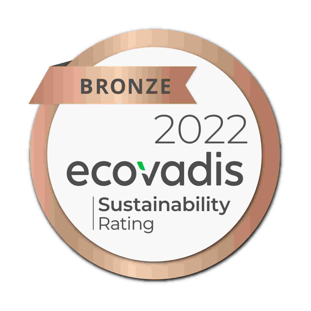 Ecovadis 2022 bronze