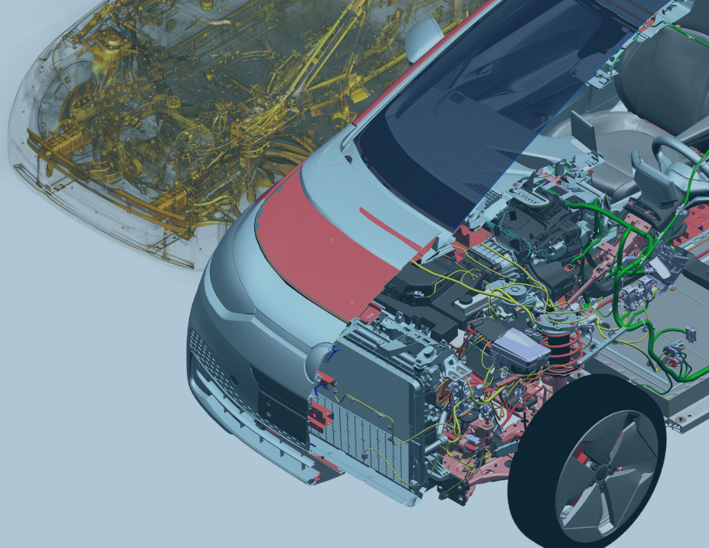 Car 3d scan split - Engineering Services, Engineering Solutions