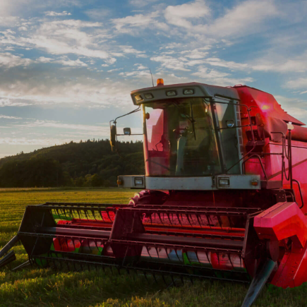 combine harvester