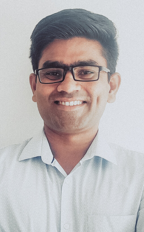 man smiling