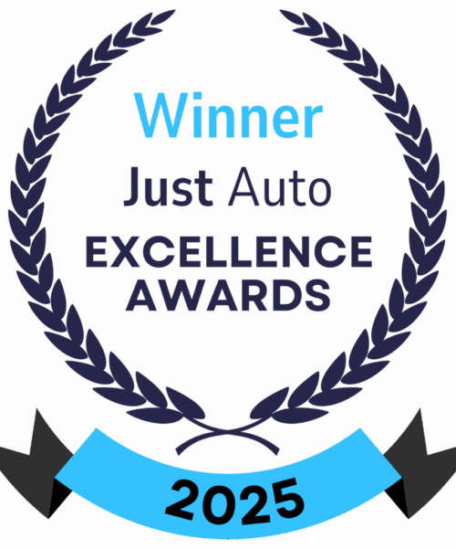 Winner Just Auto Excellence Awards 2025 logo