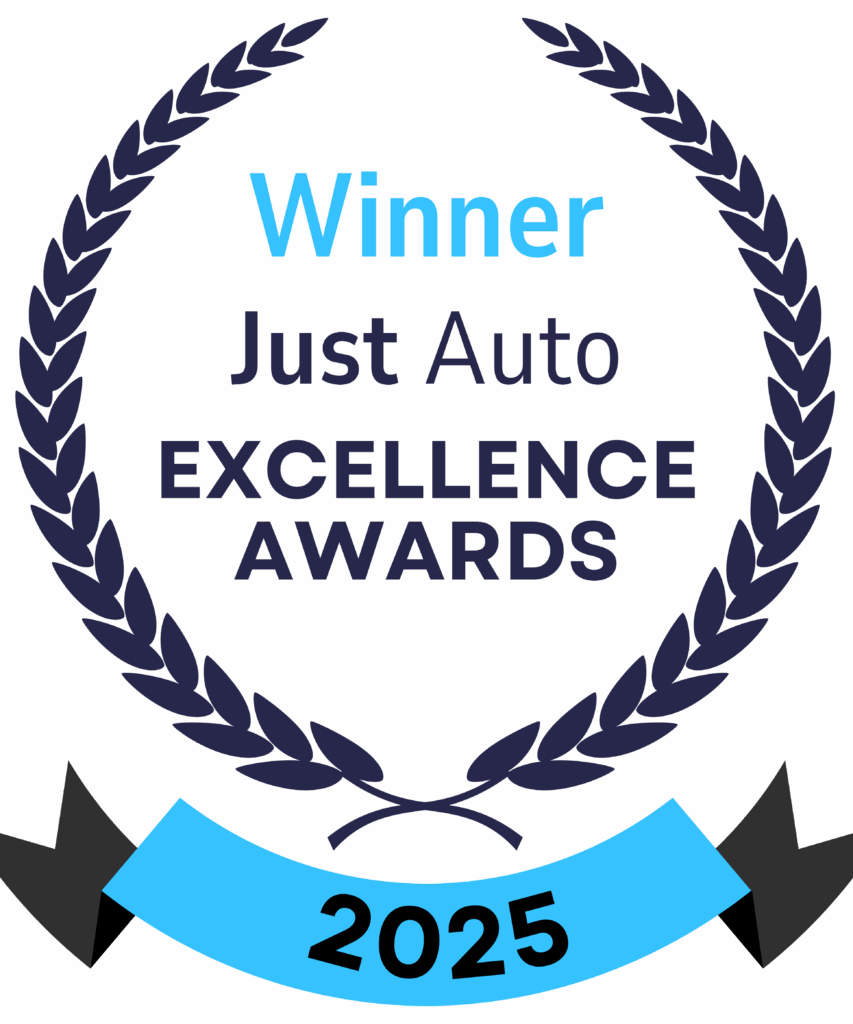 Winner Just Auto Excellence Awards 2025 logo