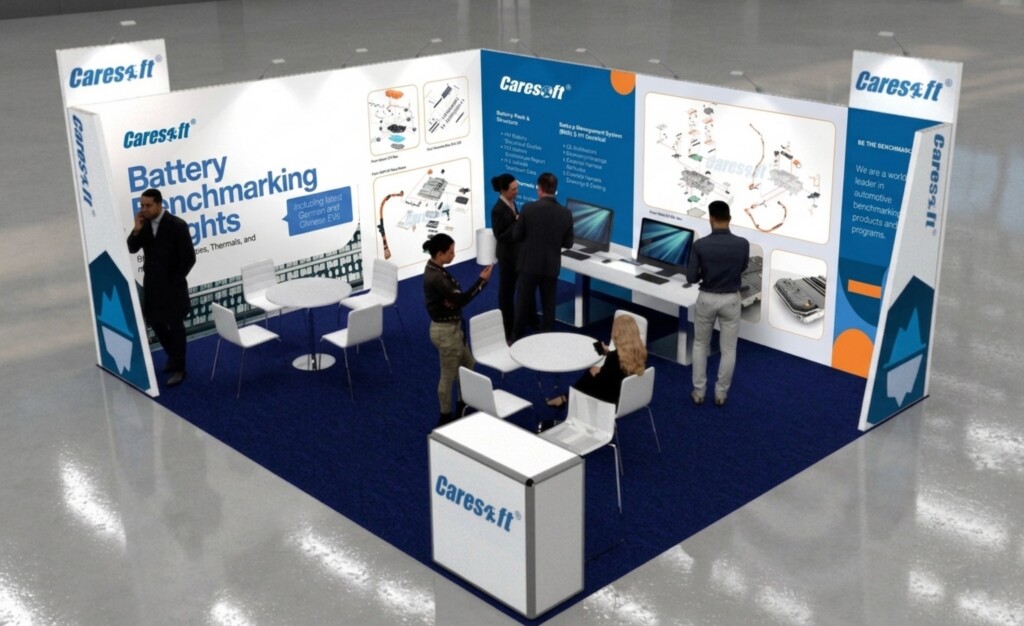Caresoft Global event stand at The Battery Show Europe 2026